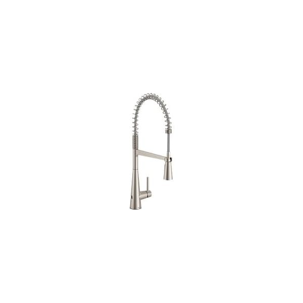 Moen Sleek One-Handle Kitchen Faucet in Spot Resist Stainless 5925EWSRS - main